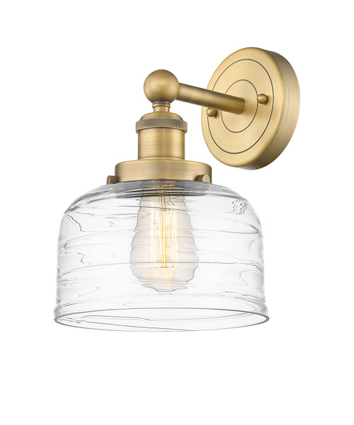 INNOVATIONS 616-1W-BB-G713 Bell 1 6.5 inch Sconce Brushed Brass