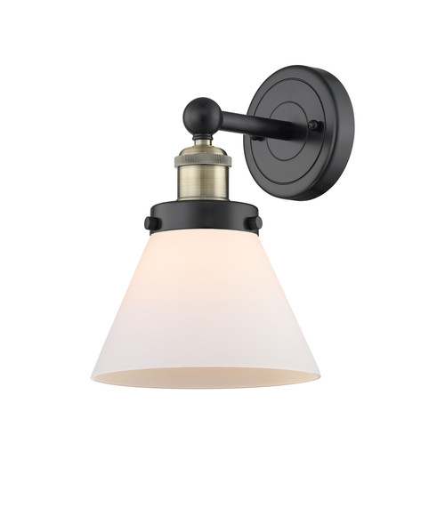 INNOVATIONS 616-1W-BAB-G41 Cone 1 7.75 inch Sconce Black Antique Brass