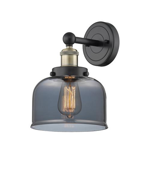 INNOVATIONS 616-1W-BAB-G73 Bell 1 6.5 inch Sconce Black Antique Brass