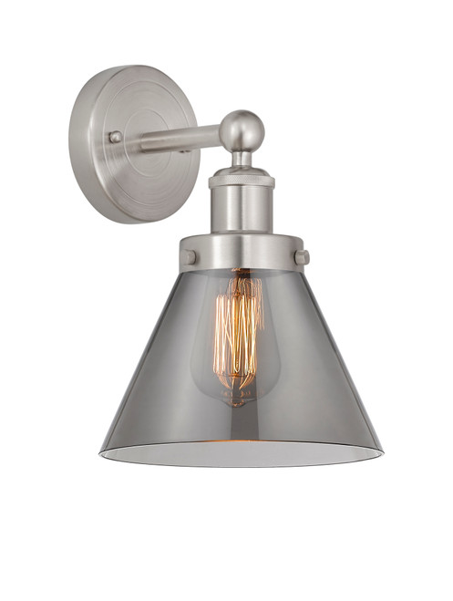 INNOVATIONS 616-1W-SN-G43 Cone 1 Light 6.5 inch Sconce Brushed Satin Nickel