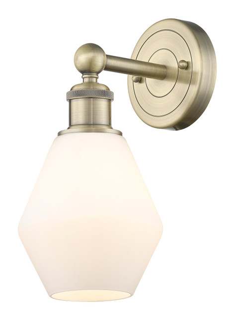 INNOVATIONS 616-1W-AB-G651-6 Cindyrella 1 6 inch Sconce Antique Brass