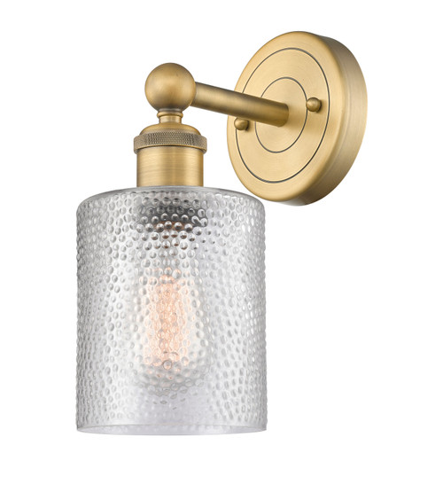 INNOVATIONS 616-1W-BB-G112 Cobbleskill 1 5 inch Sconce Brushed Brass