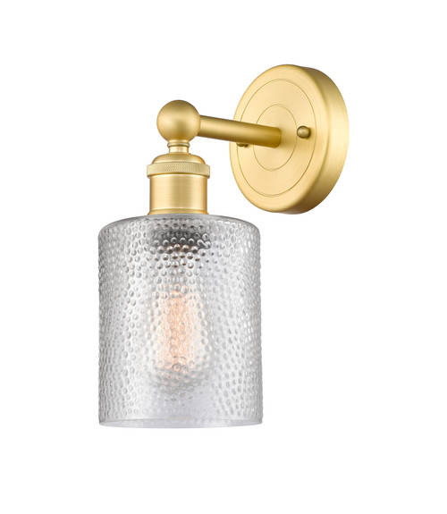INNOVATIONS 616-1W-SG-G112 Cobbleskill 1 5 inch Sconce Satin Gold