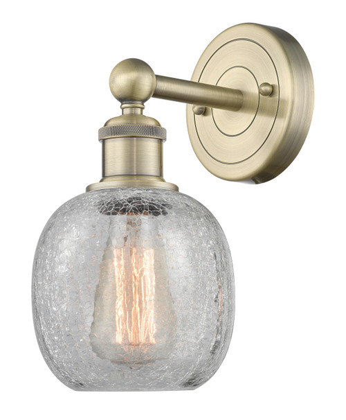 INNOVATIONS 616-1W-AB-G105 Belfast 1 6 inch Sconce Antique Brass