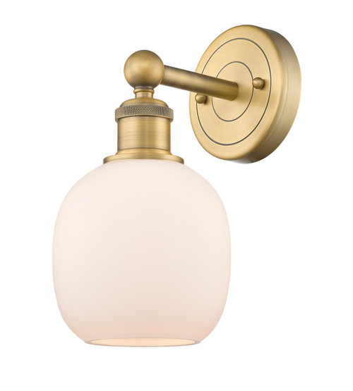 INNOVATIONS 616-1W-BB-G101 Belfast 1 6 inch Sconce Brushed Brass