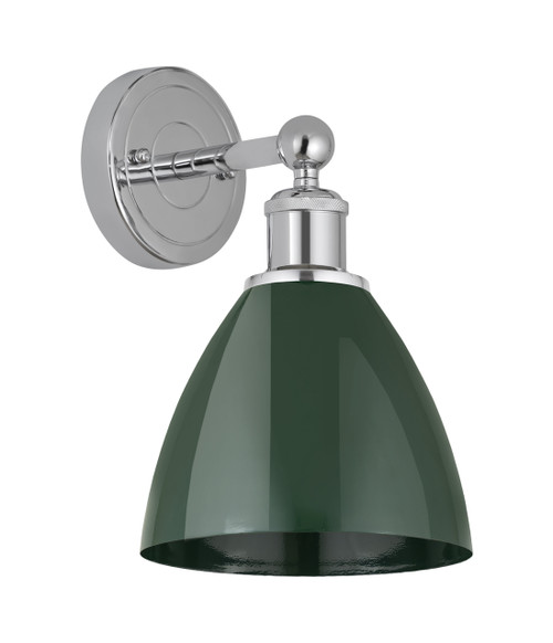 INNOVATIONS 616-1W-PC-MBD-75-GR Edison 1 7.5 inch Sconce Polished Chrome