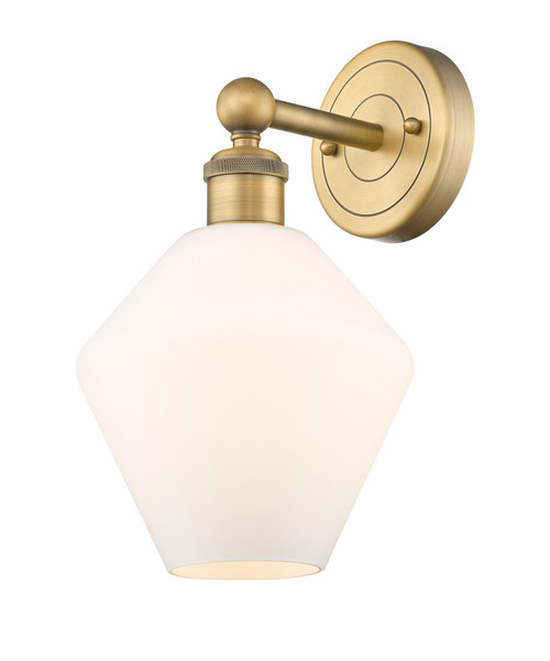 INNOVATIONS 616-1W-BB-G651-8 Cindyrella 1 8 inch Sconce Brushed Brass