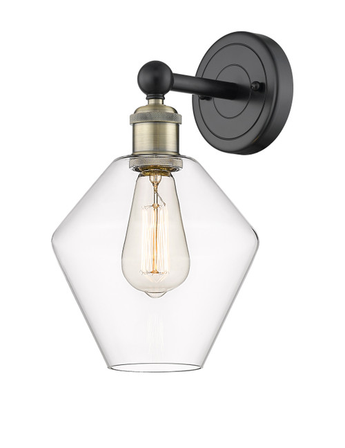 INNOVATIONS 616-1W-BAB-G652-8 Cindyrella 1 8 inch Sconce Black Antique Brass