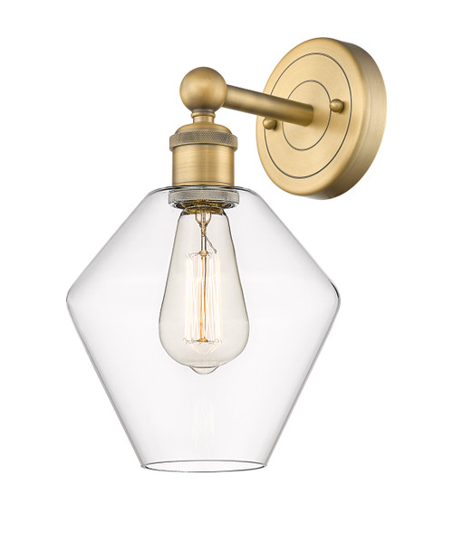 INNOVATIONS 616-1W-BB-G652-8 Cindyrella 1 8 inch Sconce Brushed Brass