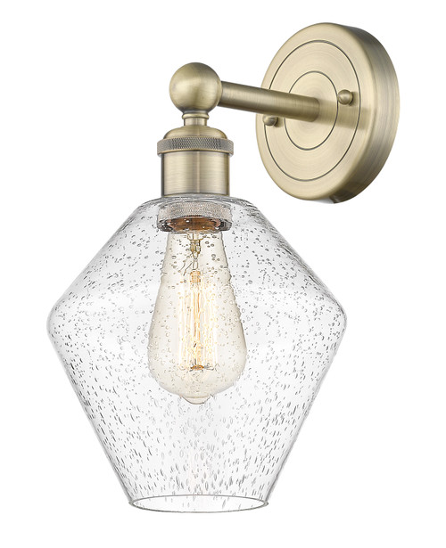 INNOVATIONS 616-1W-AB-G654-8 Cindyrella 1 8 inch Sconce Antique Brass