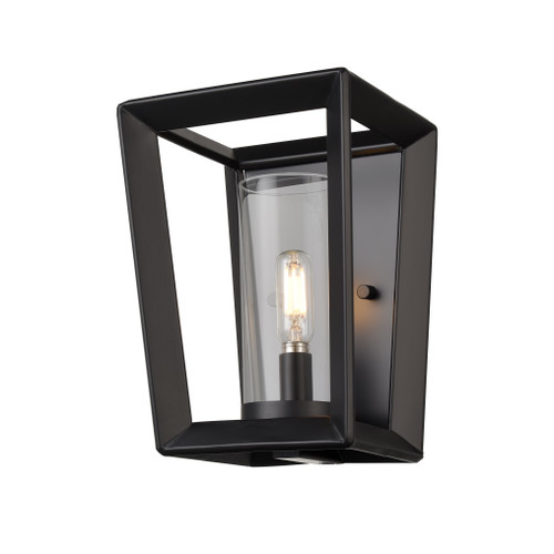 INNOVATIONS 378-1W-BK-CL-6 Colchester 1 6.25 inch Sconce Matte Black