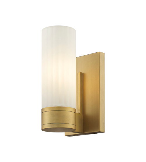 INNOVATIONS 429-1W-BB-G429-8WH Empire 1 4.5 inch Sconce Brushed Brass