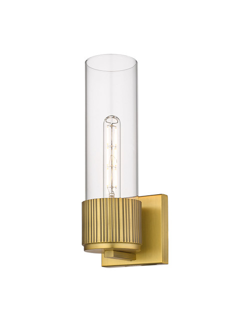 INNOVATIONS 428-1W-BB-G428-12CL Bolivar 1 5 inch Sconce Brushed Brass