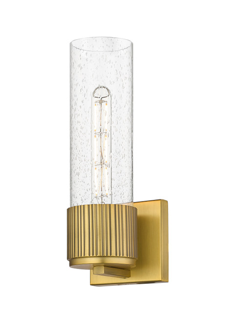 INNOVATIONS 428-1W-BB-G428-12SDY Bolivar 1 5 inch Sconce Brushed Brass