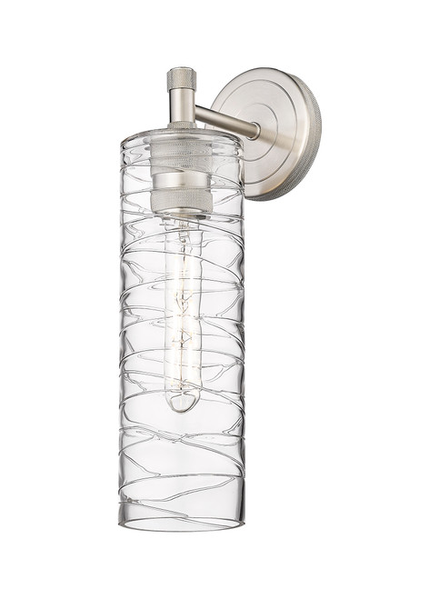 INNOVATIONS 434-1W-SN-G434-12DE Crown Point 1 4.5 inch Sconce Satin Nickel