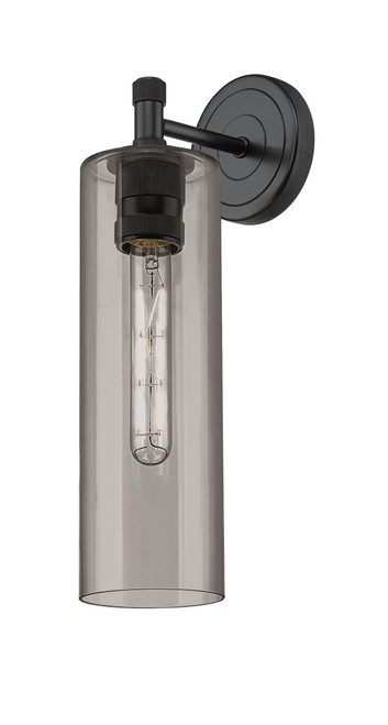 INNOVATIONS 434-1W-BK-G434-12SM Crown Point 1 4.5 inch Sconce Matte Black