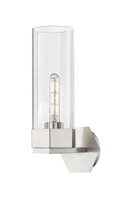 INNOVATIONS 427-1W-SN-G427-14CL Claverack 1 5.875 inch Sconce Satin Nickel