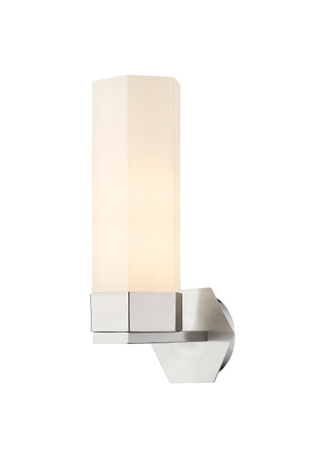 INNOVATIONS 427-1W-SN-G427-14WH Claverack 1 5.875 inch Sconce Satin Nickel