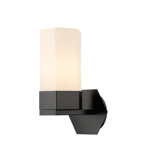 INNOVATIONS 427-1W-BK-G427-9WH Claverack 1 5.875 inch Sconce Matte Black