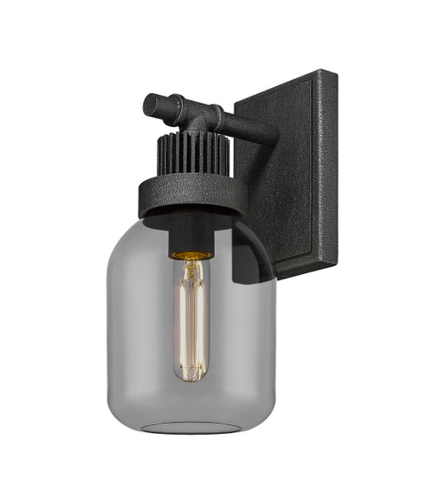 INNOVATIONS 472-1W-WZ-G472-6SM Somers 1 4.5 inch Sconce Weathered Zinc