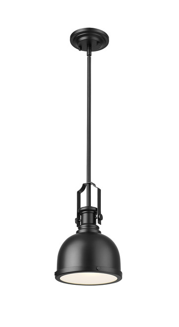 Z-LITE 725MP-MB 1 Light Pendant,Matte Black