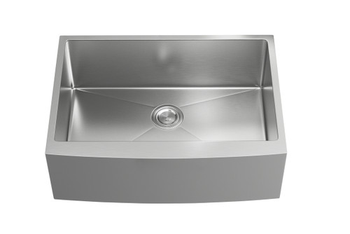 Elegant Kitchen and Bath SK30130 Stainless Steel farmhouse kitchen sink L30'' x W21'' x H10" Elegant Kitchen and Bath SK30130 Stainless Steel farmhouse kitchen sink L30'' x W21'' x H10"