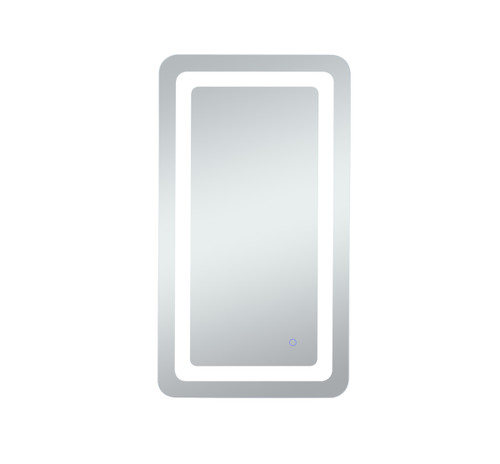 Elegant Decor MRE32436 Genesis 24in x 36in soft edge LED mirror Elegant Decor MRE32436 Genesis 24in x 36in soft edge LED mirror