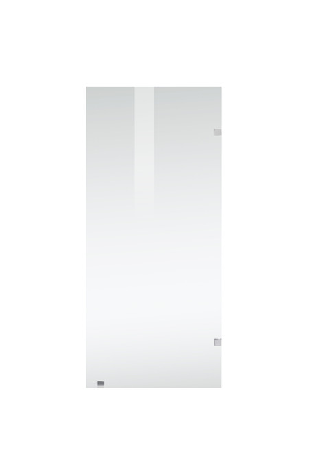 Elegant Kitchen and Bath SD155-3578PCH Fixed frameless shower door 35 x 78 Polished Chrome