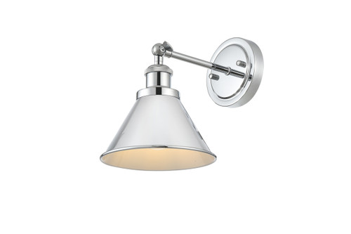 Living District LD7324W7CH Bentley 1 light Chrome Bath Sconce