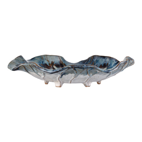 ELK HOME S0037-11349 Mulry Charger - Prussian Blue Glazed