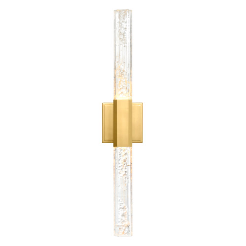 CWI LIGHTING 1589W24-624 Greta Integrated LED Brass Vanity Light