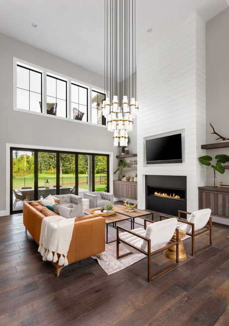 Z-LITE 1946P-27R-MGLD 27 Light Chandelier, Modern Gold