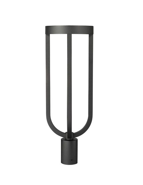 Z-LITE 5005PHB-BK-LED 1 Light Outdoor Post Mount Fixture, Sand Black