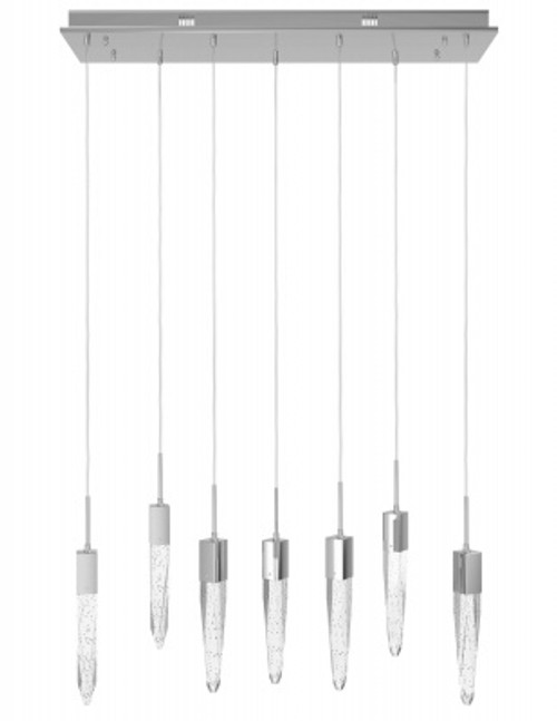 AVENUE LIGHTING HF1900-7-AP-BB 7-Light PENDANT, BRUSHED BRASS AVENUE LIGHTING HF1900-7-AP-BB 7-Light PENDANT, BRUSHED BRASS