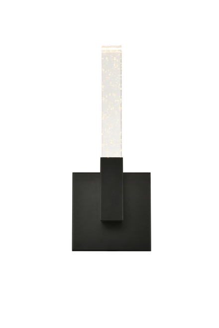 ELEGANT LIGHTING 1030W6BK Noemi 6 inch Adjustable LED Wall Sconce in Black ELEGANT LIGHTING 1030W6BK Noemi 6 inch Adjustable LED Wall Sconce in Black