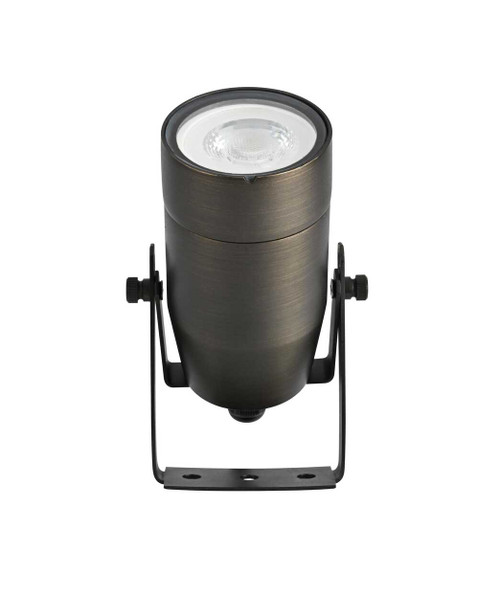 ELITCO LIGHTING C2236-DB Outdoor 12V Cast Brass spot light 2 inch Wide x 4.5 inch High in Dark Bronze