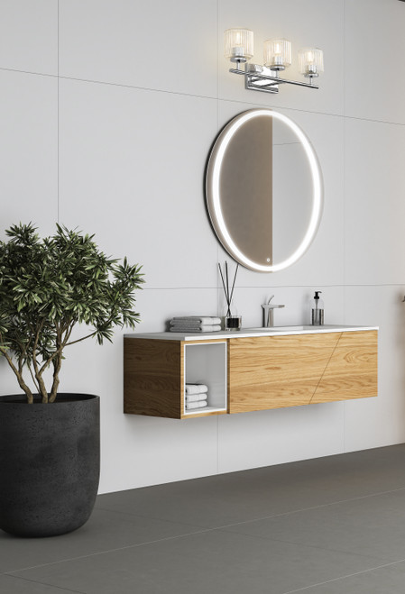 Z-LITE 7515-3V-CH 3 Light Vanity, Chrome Z-LITE 7515-3V-CH 3 Light Vanity, Chrome