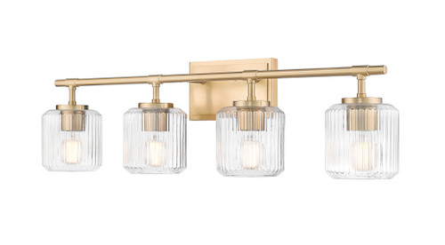 Z-LITE 7515-4V-MGLD 4 Light Vanity, Modern Gold