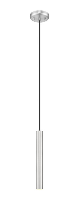 Z-LITE 919MP12-BN-LED 1 Light Pendant, Brushed Nickel
