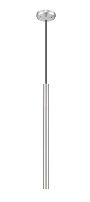 Z-LITE 919MP24-BN-LED 1 Light Pendant, Brushed Nickel