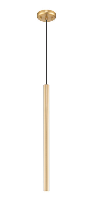 Z-LITE 919MP24-MGLD-LED 1 Light Pendant, Modern Gold