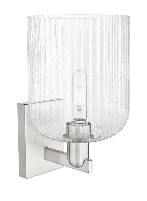 INNOVATIONS 716-1W-SN-G559-8SDY Bridal Veil 1-Light Sconce Brushed Satin Nickel