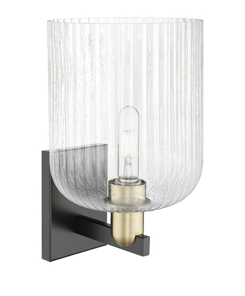 INNOVATIONS 716-1W-BAB-G559-8SDY Bridal Veil 1-Light Sconce Black Antique Brass