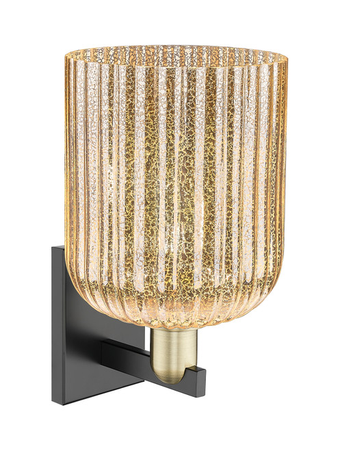 INNOVATIONS 716-1W-BAB-G559-8ME Bridal Veil 1-Light Sconce Black Antique Brass