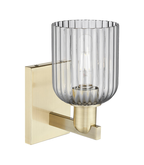 INNOVATIONS 716-1W-AB-G559-5SM Bridal Veil 1-Light Sconce Antique Brass