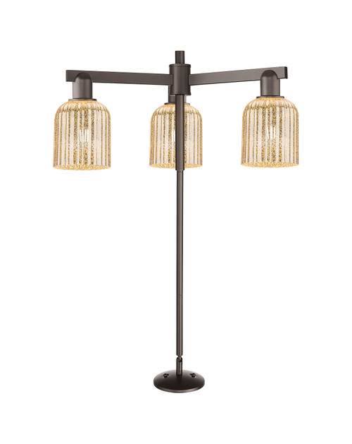 INNOVATIONS 716-1W-BK-G559-5ME Bridal Veil 1-Light Sconce Matte Black