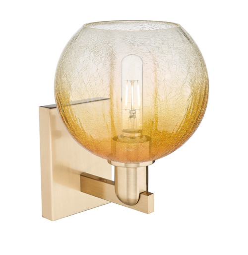 INNOVATIONS 716-1W-CB-G483-8AM Brookhaven Globe 1-Light Sconce Champagne Bronze