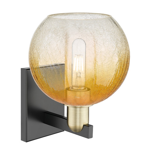 INNOVATIONS 716-1W-BAB-G483-8AM Brookhaven Globe 1-Light Sconce Black Antique Brass