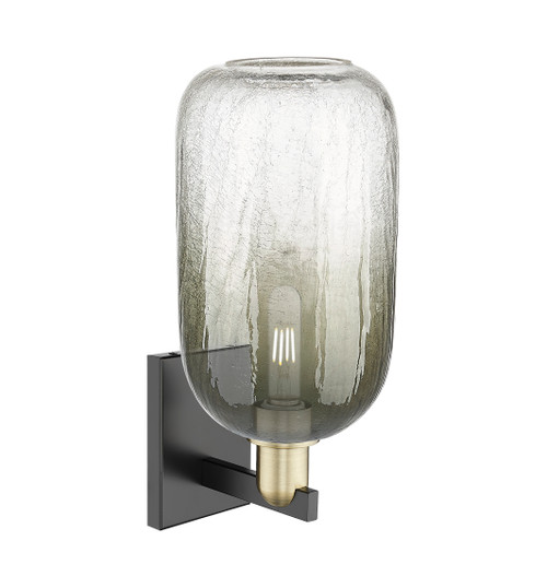 INNOVATIONS 716-1W-BAB-G482-7SL Brookhaven Cloche 1-Light Sconce Black Antique Brass