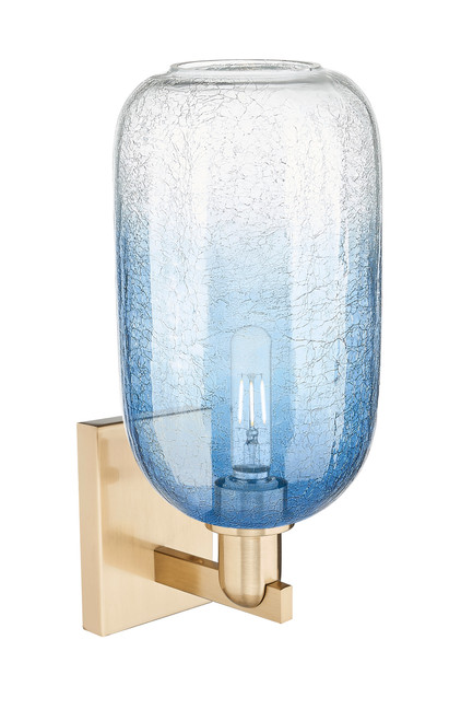 INNOVATIONS 716-1W-CB-G482-7SB Brookhaven Cloche 1-Light Sconce Champagne Bronze